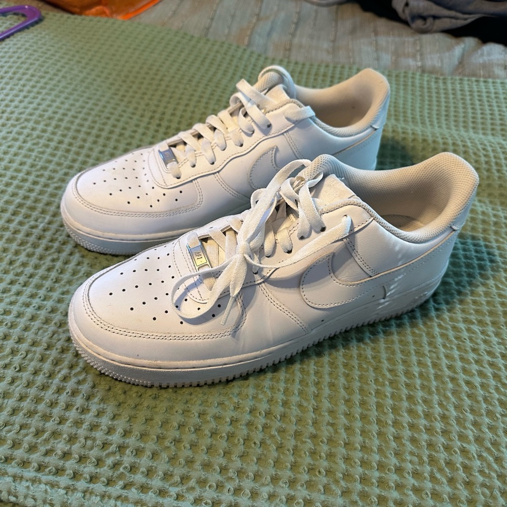 Nike All-White Low-Top Sneakers